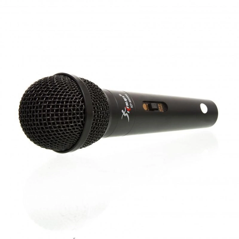 Microfone Com Fio Alta Qualidade 15KHz a 80KHz Com Cabo P10 Knup KP-M0004